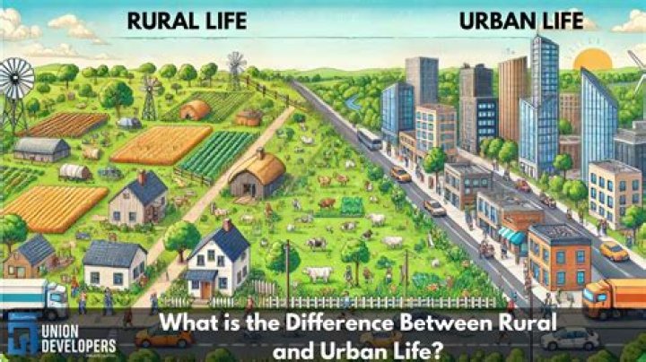 Why do you prefer urban from rural life?