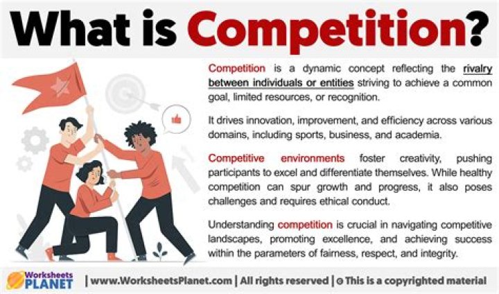 Why is competition not good for business?
