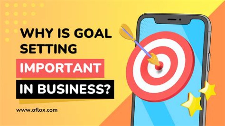 Why is goal setting important in business?