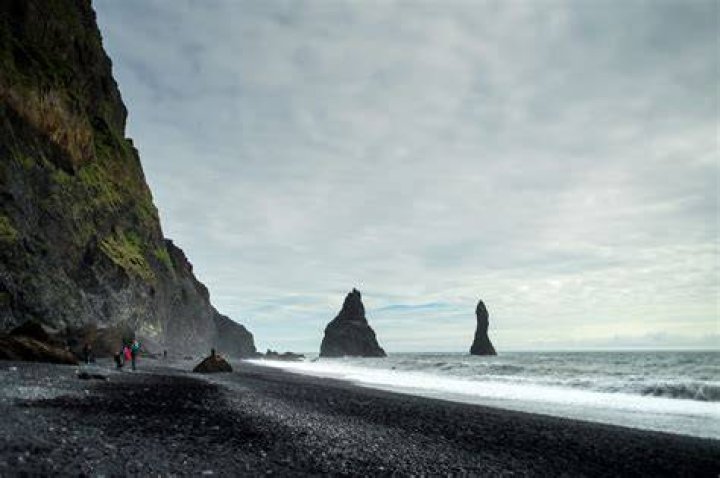 Why is Iceland's sand black?
