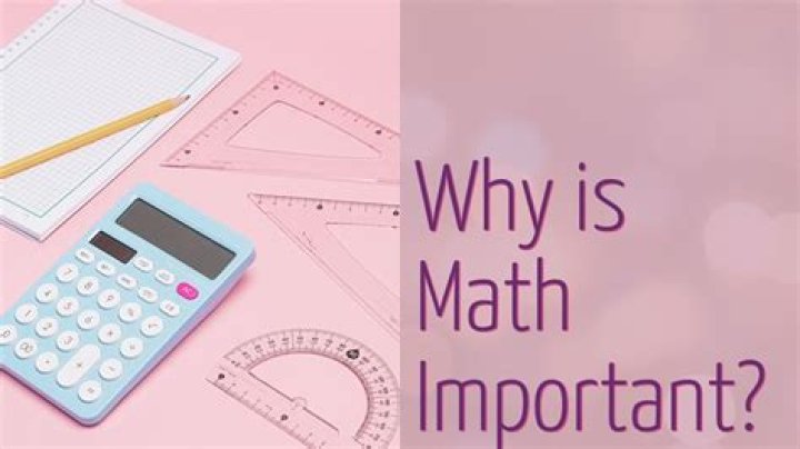 Why is math so important?