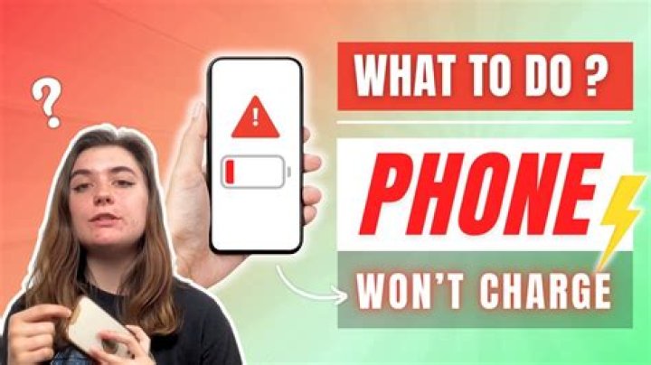 Why is my phone not receiving charge?