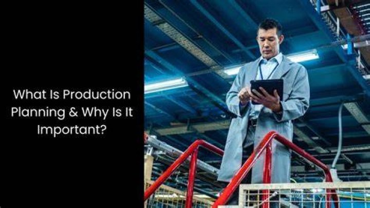 Why is production planning important?