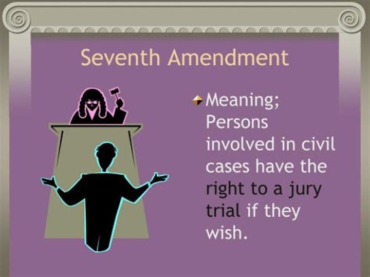 Why is the seventh amendment important?