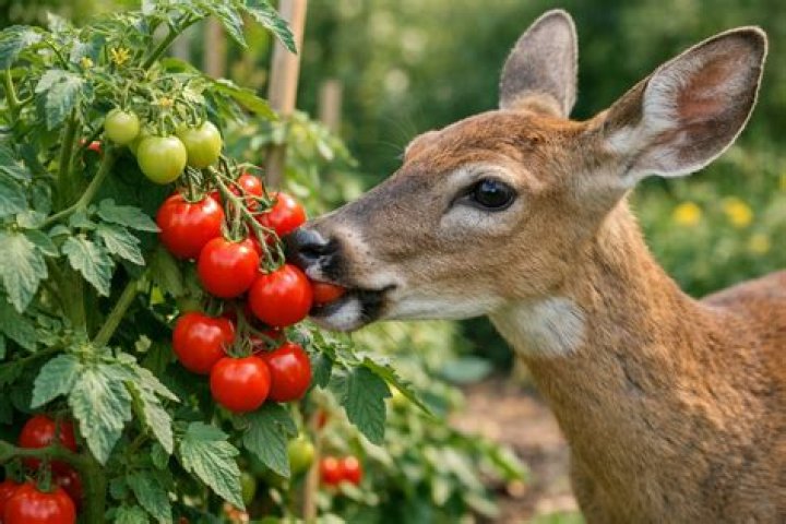 Will deer eat tomatoes?